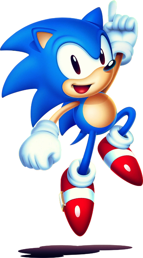 Sonic Mania Sonic New Blue With Shadow - Sonic Mania / O.s.t. Vinyl Record (499x899), Png Download