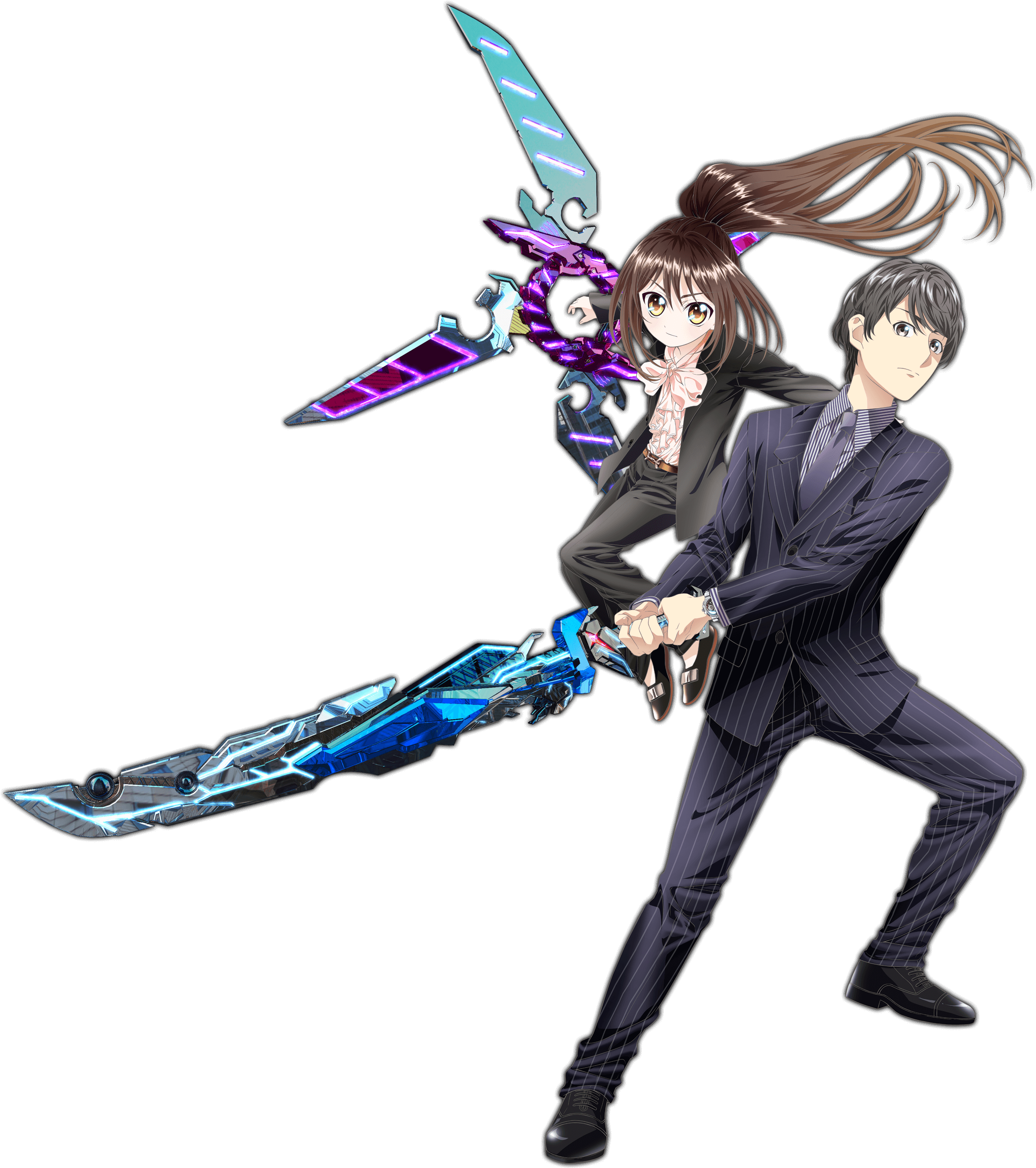 Shadow - Hand Shaker Anime (2373x2673), Png Download