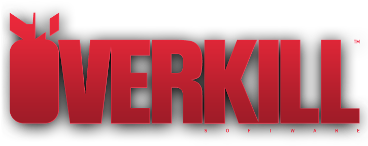 Overkill Software - Overkill Software Logo (724x314), Png Download