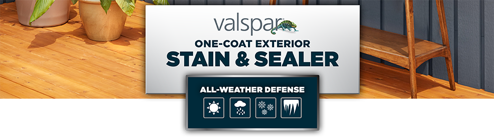 Valspar Stains Available Exclusively At Lowe's - Valspar Paint (1000x284), Png Download