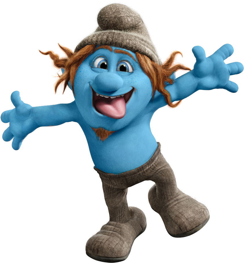 Hackus Smurf Png Image - Smurf Png (1000x1000), Png Download