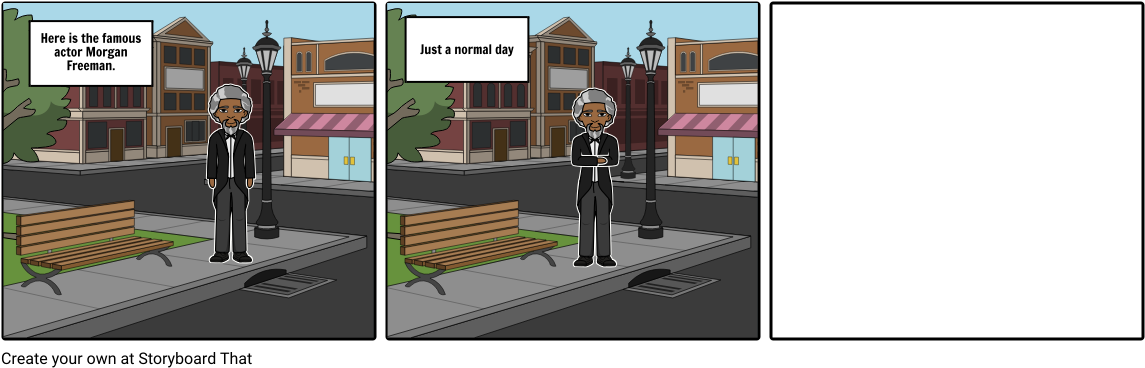 Morgan Freeman Vs - James Lange Theory Comic (1164x385), Png Download