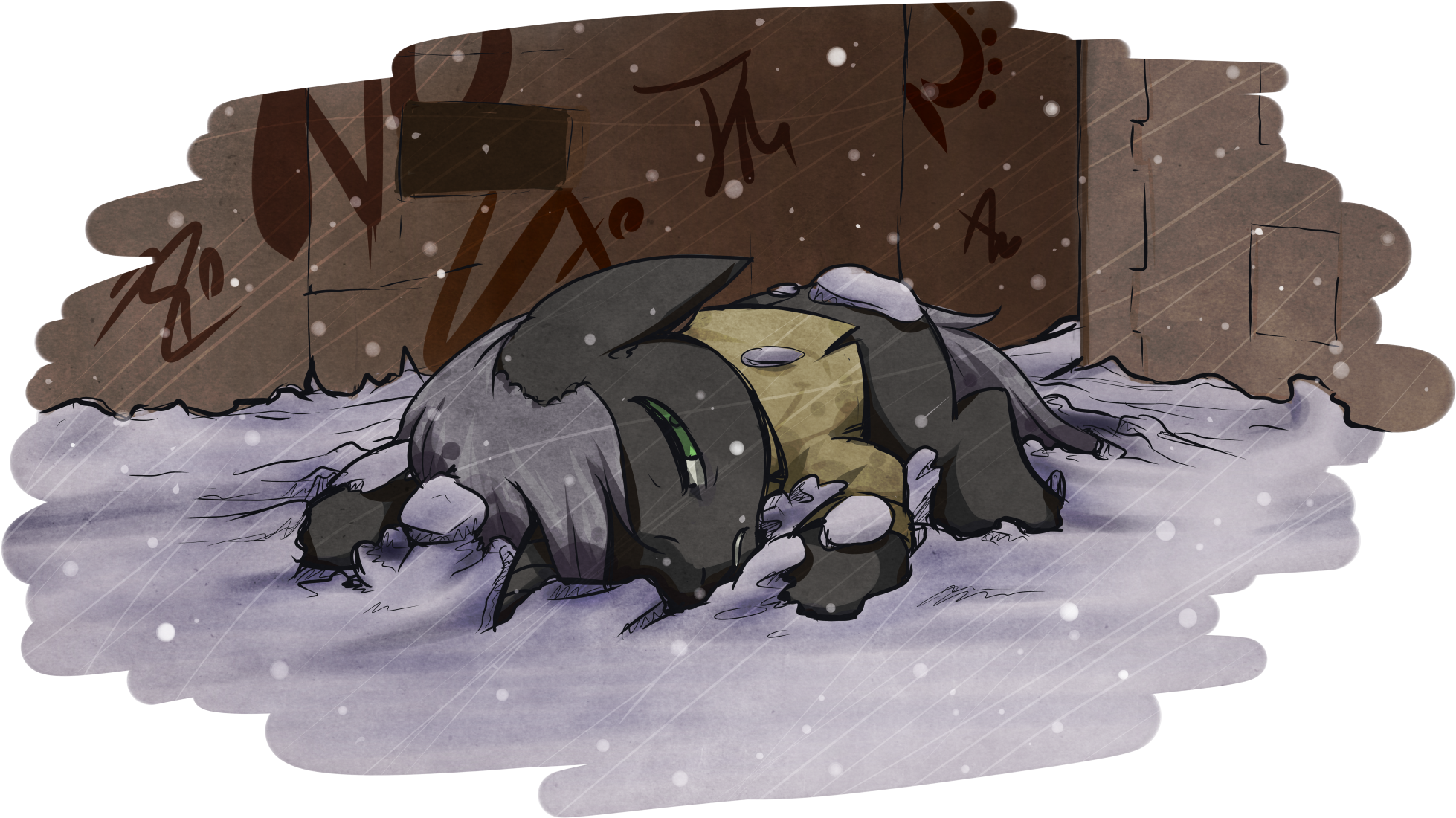 Inlucidreverie, Fallout Equestria, Male, Oc, Oc - Illustration (2000x1154), Png Download