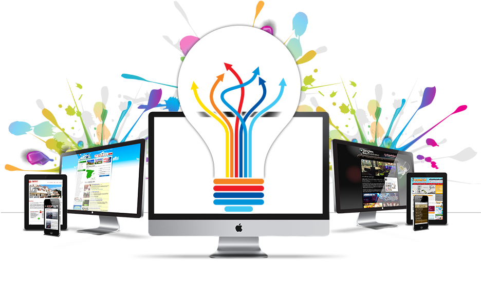 Diseño Web Creativo Png - Imagenes De Diseños Graficos (940x565), Png Download