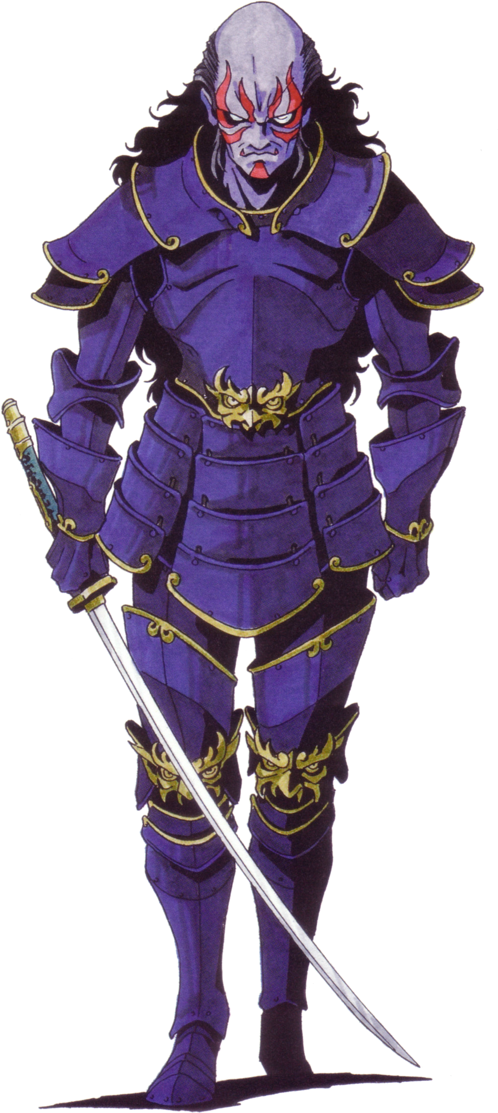 Souless Masakado - Shin Megami Tensei Iv Amo (1148x2352), Png Download
