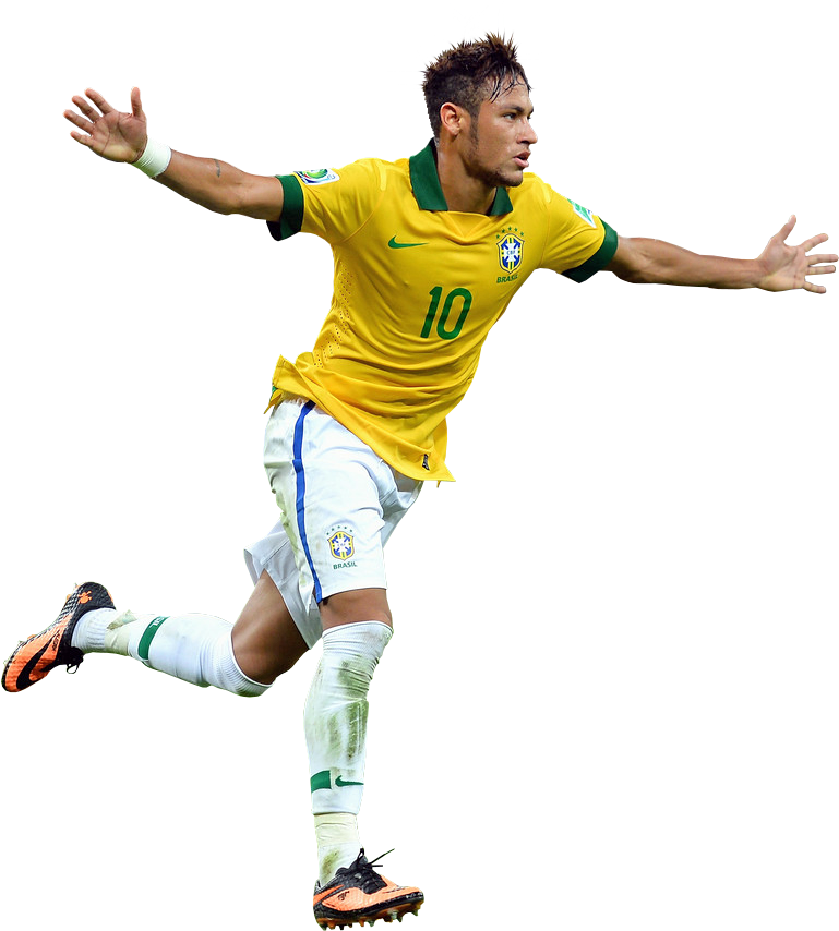 Free Icons Png - Neymar Brazil 2018 Png (794x1024), Png Download