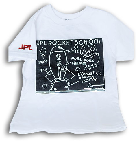 Jpl Toddler Rocket School T-shirt - School (500x500), Png Download