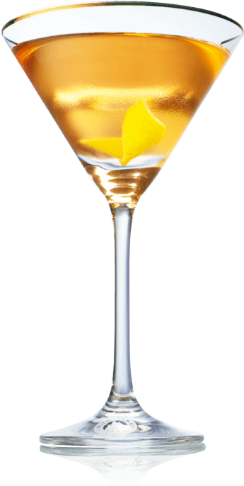 Pink Gin - Pink Gin Cocktail (345x687), Png Download