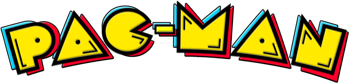 Pacman Logo Png - Logo Pac Man Png (1224x653), Png Download
