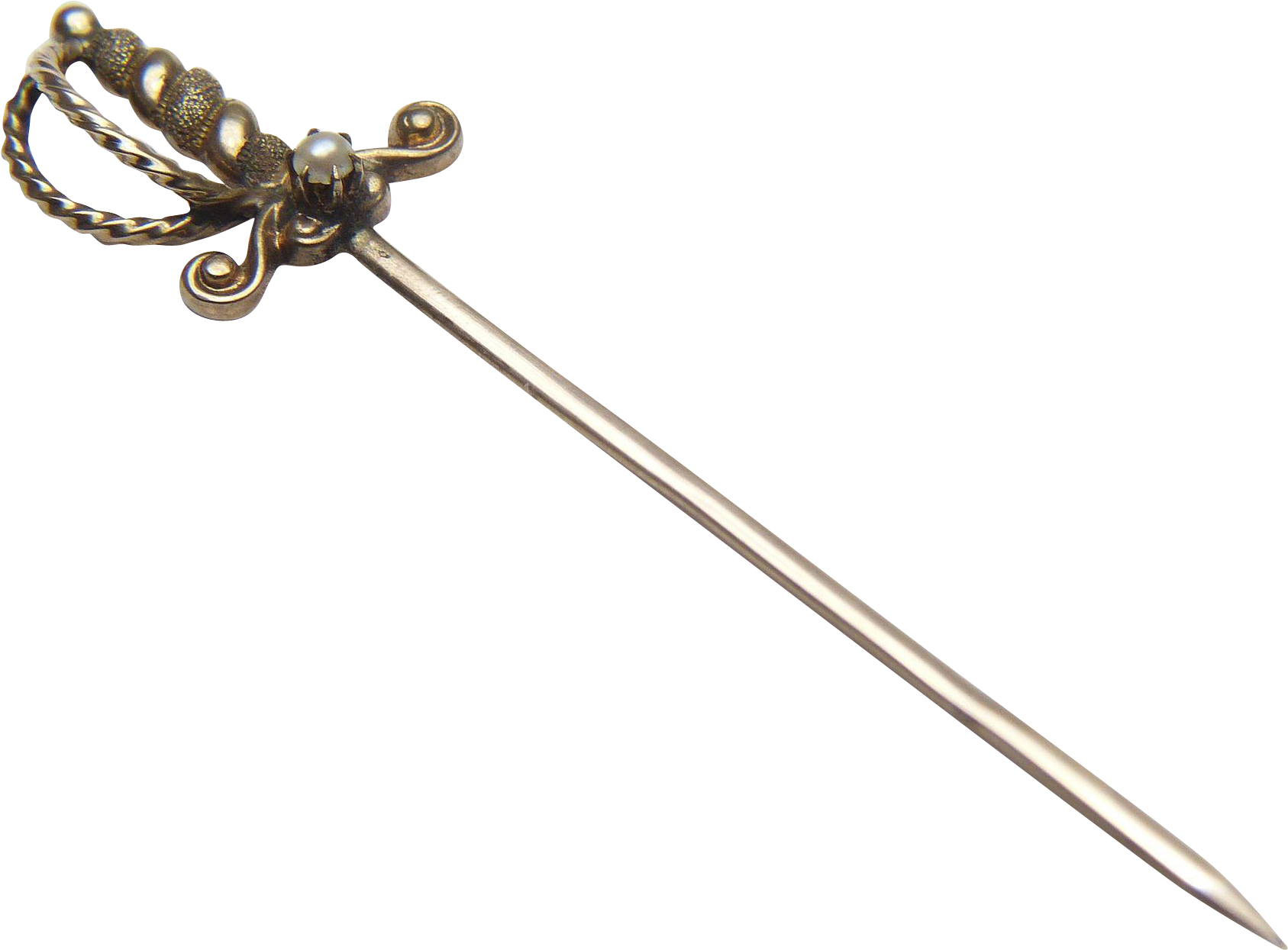 Tie Pin King Sceptre Jewellery Gold - King Stick Png (1686x1686), Png Download