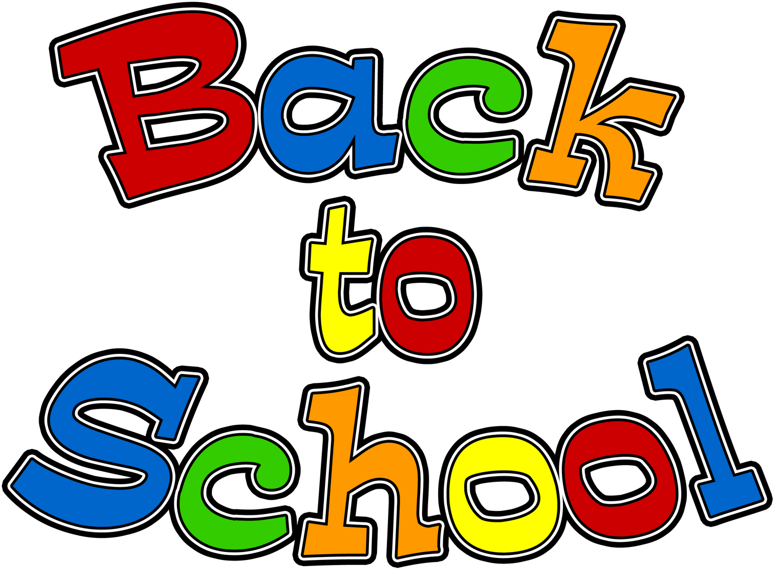 Back To School Carnival Clipart - Back To School Throw Blanket (1600x1212), Png Download