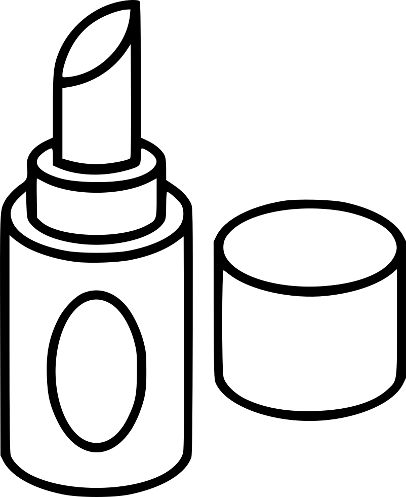 Lipstick Svg Png Icon Free Download - Lipstick Drawing Png (802x980), Png Download