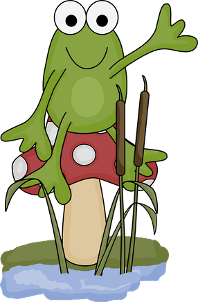 Sapos - Minus - Frog (286x436), Png Download