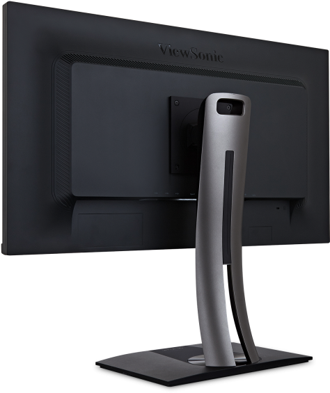 Vp2785-4k Back Left - 27" Viewsonic Vp2785-4k Led Monitor (600x600), Png Download