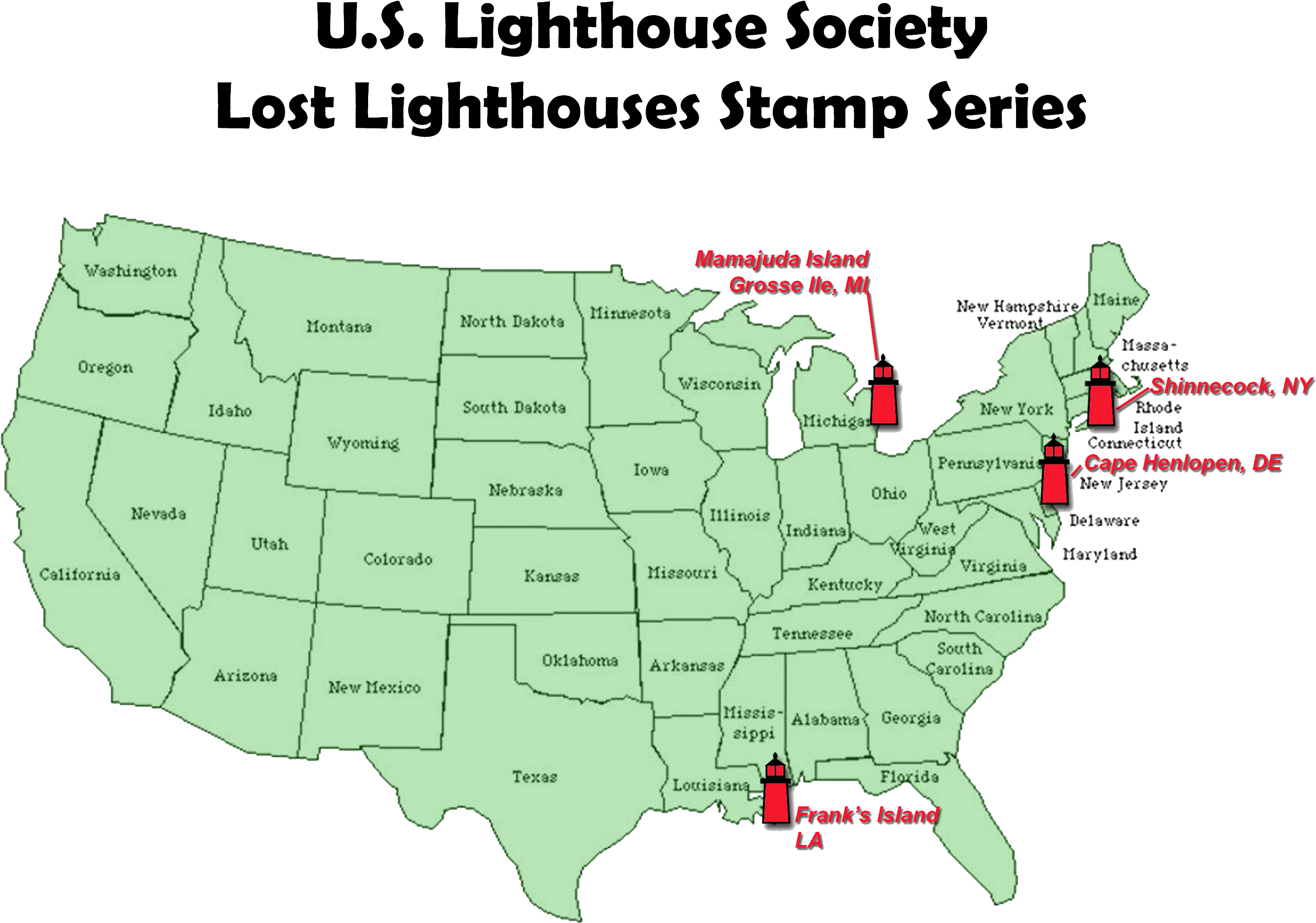 A New Lighthouse Passport Stamp Collector Series - Atlas (3000x2120), Png Download