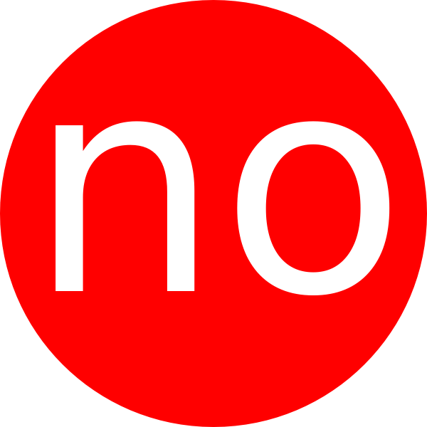 No Circle Png - No In A Circle (600x600), Png Download