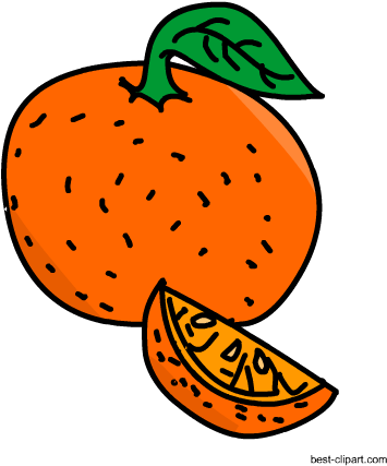 Orange Clip Art Free - Clip Art (450x450), Png Download