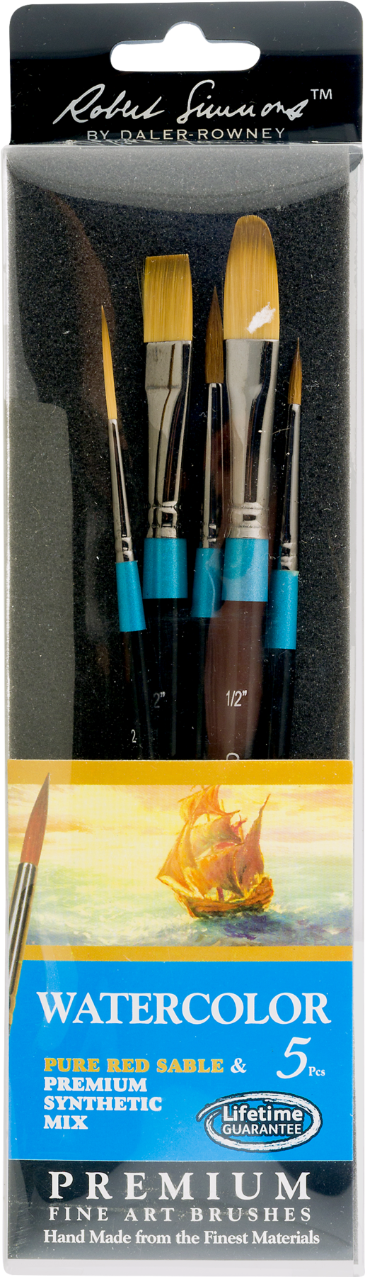 Rowney Premium Fine Art Brushes - Paint Brush (1800x1800), Png Download