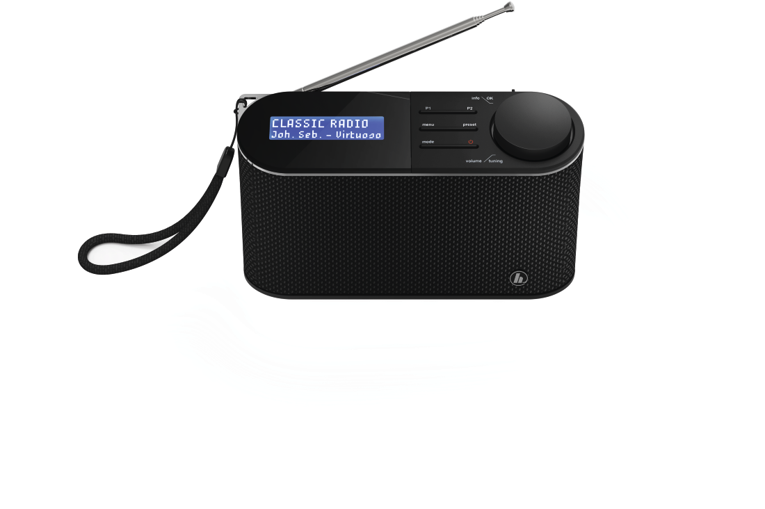 "dr15" Digital Radio, Fm/dab/dab /battery Operation - Radio Receiver (1100x1100), Png Download