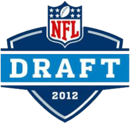 2012 Nfl Draft Logopng 782e40f - Nfl Draft Day 2018 (620x479), Png Download