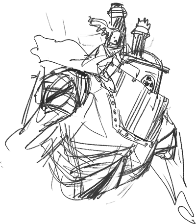 Beauty & Her Beast - Line Art (400x457), Png Download