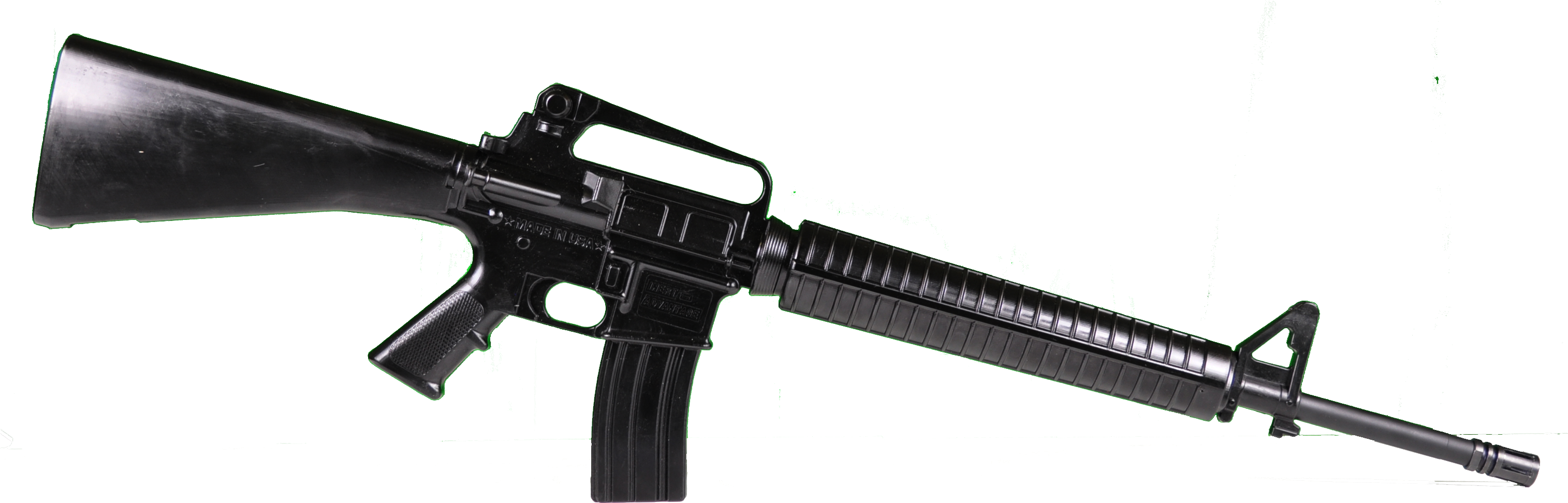 M16 Usa Assault Rifle Png - Guns M 16 Png (3028x1040), Png Download