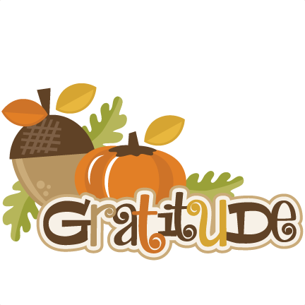 Grateful Clipart - Gratitude Clipart (432x432), Png Download