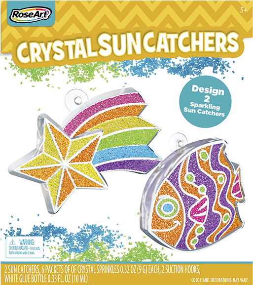 Roseart Crystal Sun Catchers (600x600), Png Download