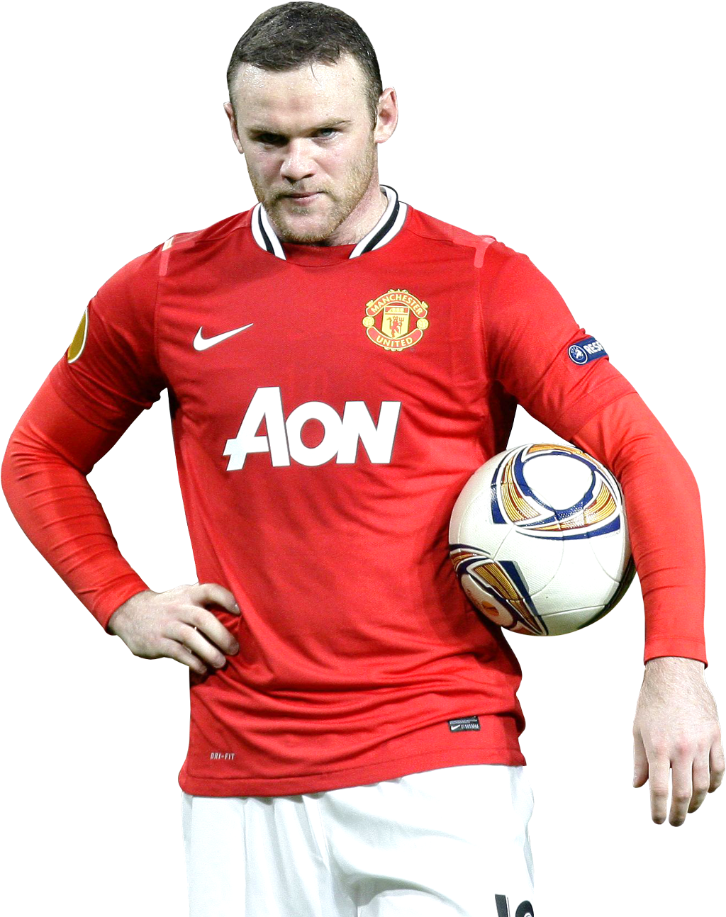 Football Player Png - Rooney Png (1100x1324), Png Download