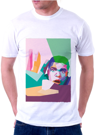 Muhammad Ali Pop Art T-shirt - Flow State University - 100% Cotton 3 Color Screen (350x435), Png Download