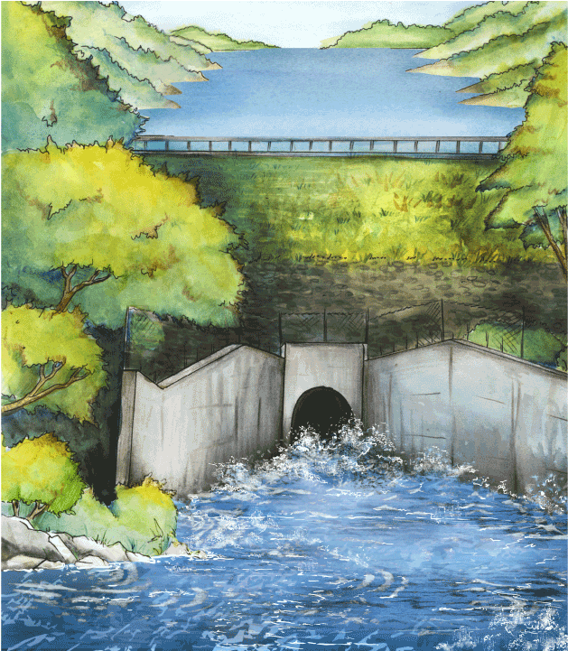 Drainage Basin (1280x720), Png Download