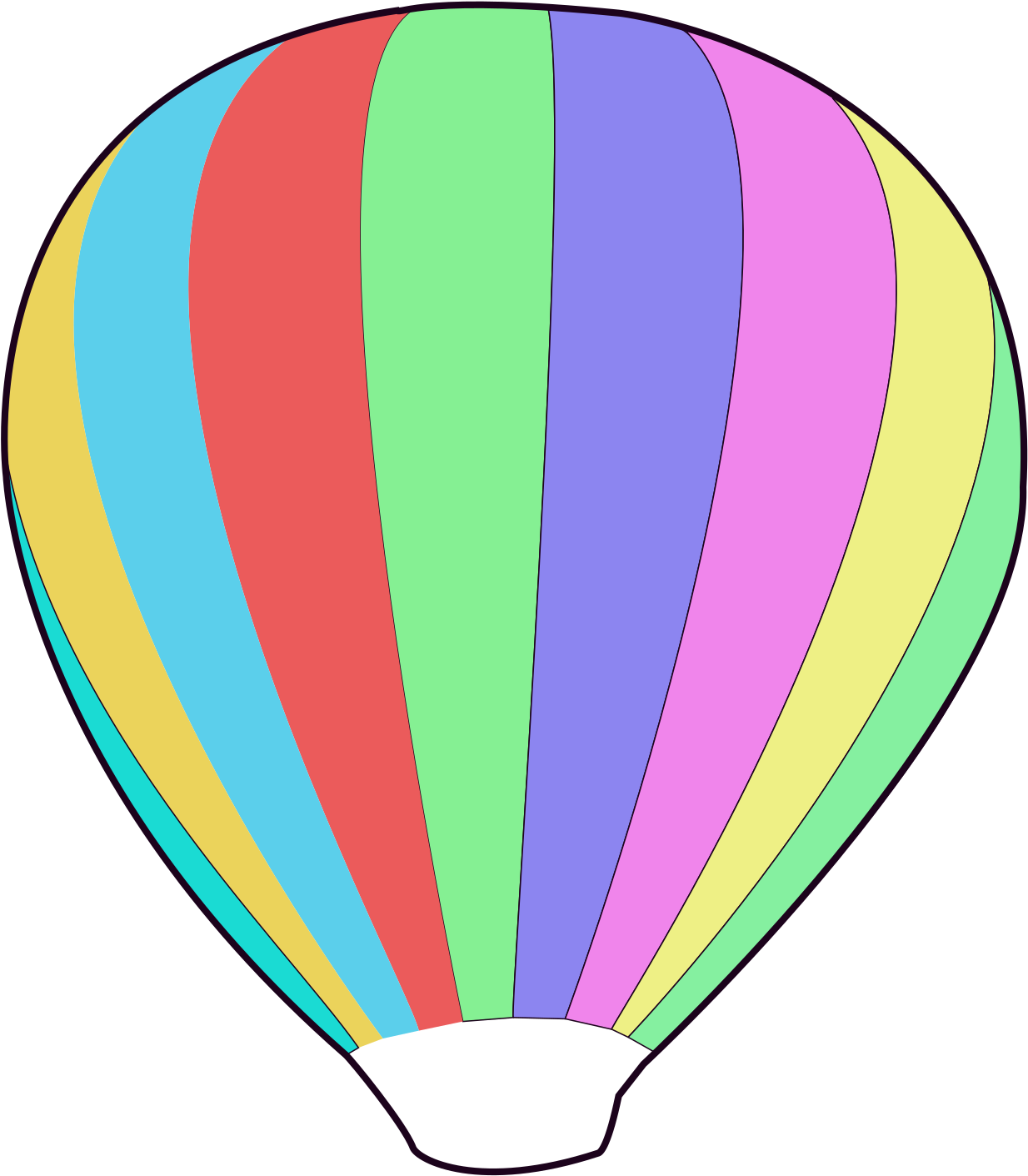 Guarantee Clipart Hot Air Balloon - Clipart Nokia C1 01 (1570x2400), Png Download
