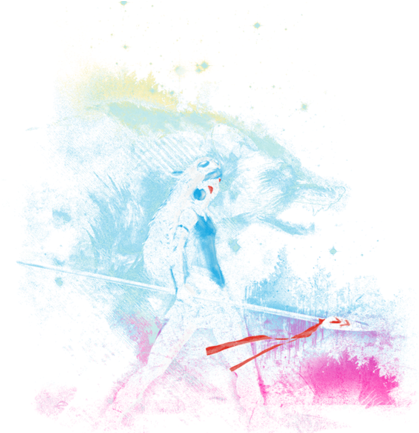 Free Drawing Forest Princess - Drawing (571x432), Png Download