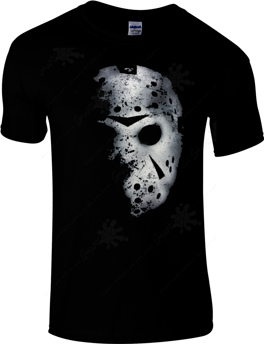 Sfx Jason's Mask T Shirt - Jason Voorhees Hockey Mask T Shirt (1200x1200), Png Download