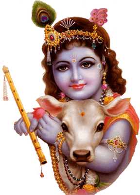 Lord Krishna Close Up Birthday Of Krishna Ji Full Size Png Download Seekpng