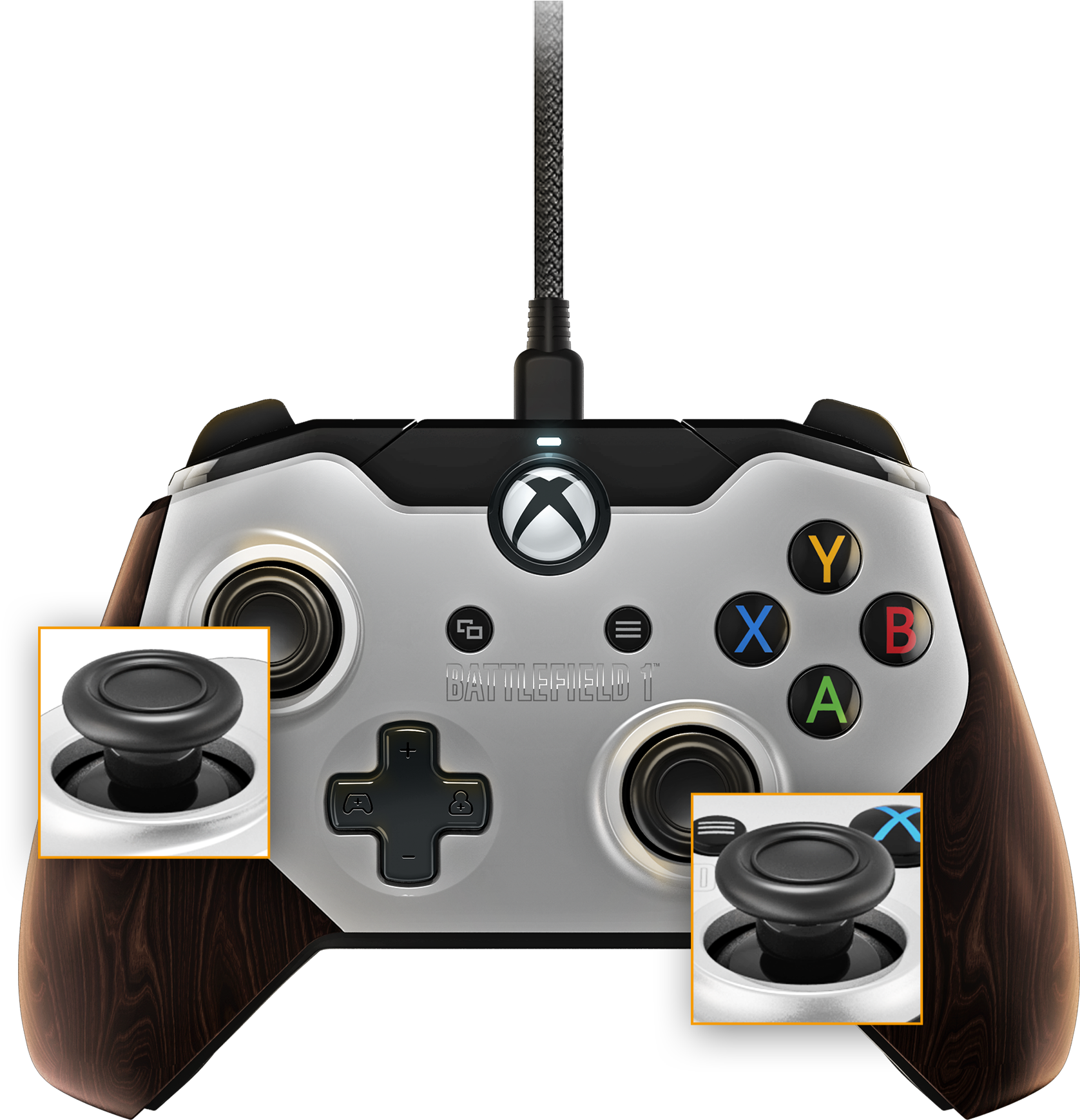 View Larger - Pdp - Titanfall 2 Official Wired Controller For Xbox (2000x2000), Png Download