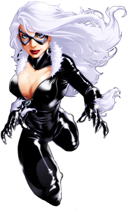 Black Cat Marvel Xp - Black Cat Marvel Png (360x502), Png Download
