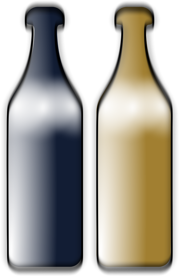 Drunken Wine Bottles Clipart, Vector Clip Art Online, - Bottle (591x900), Png Download