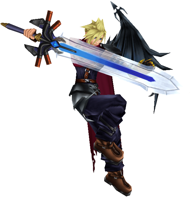 Cloud Dlc Ex Mode - Clothing (614x633), Png Download