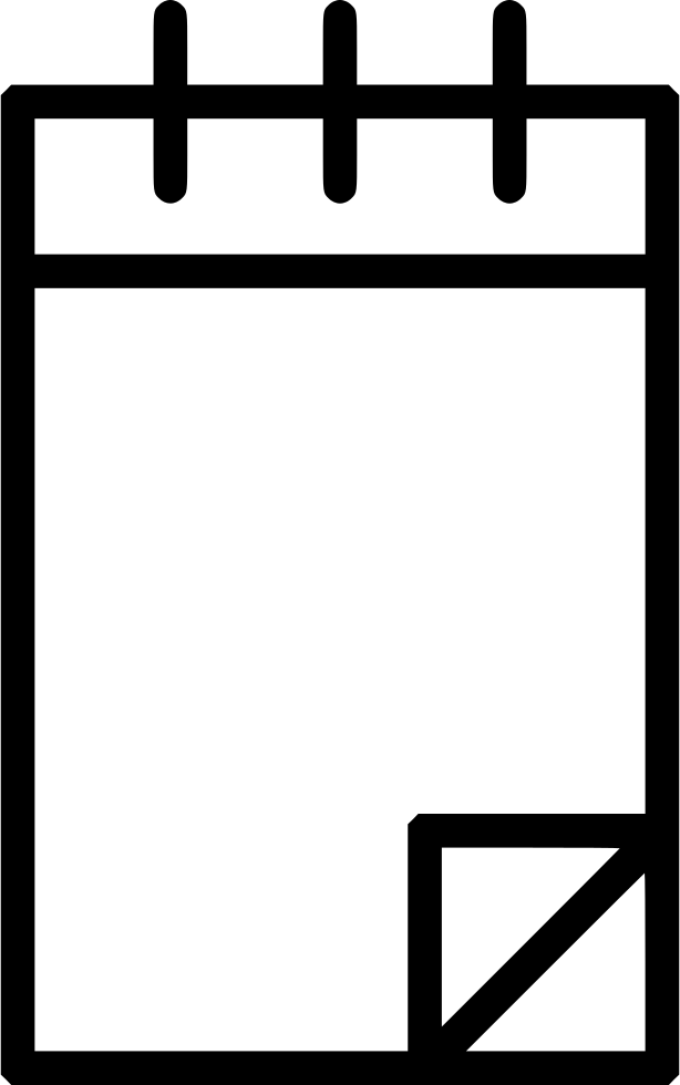 Notepad Comments (614x980), Png Download