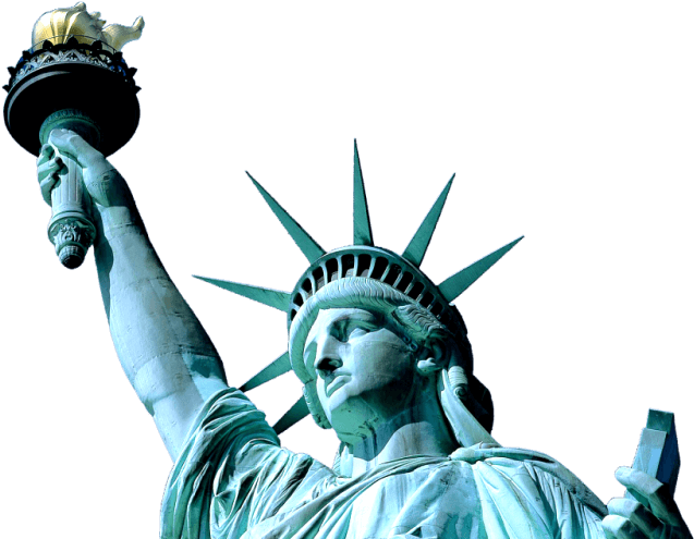 Statue Of Liberty Torch Png Download - Statue Of Liberty (500x388), Png Download
