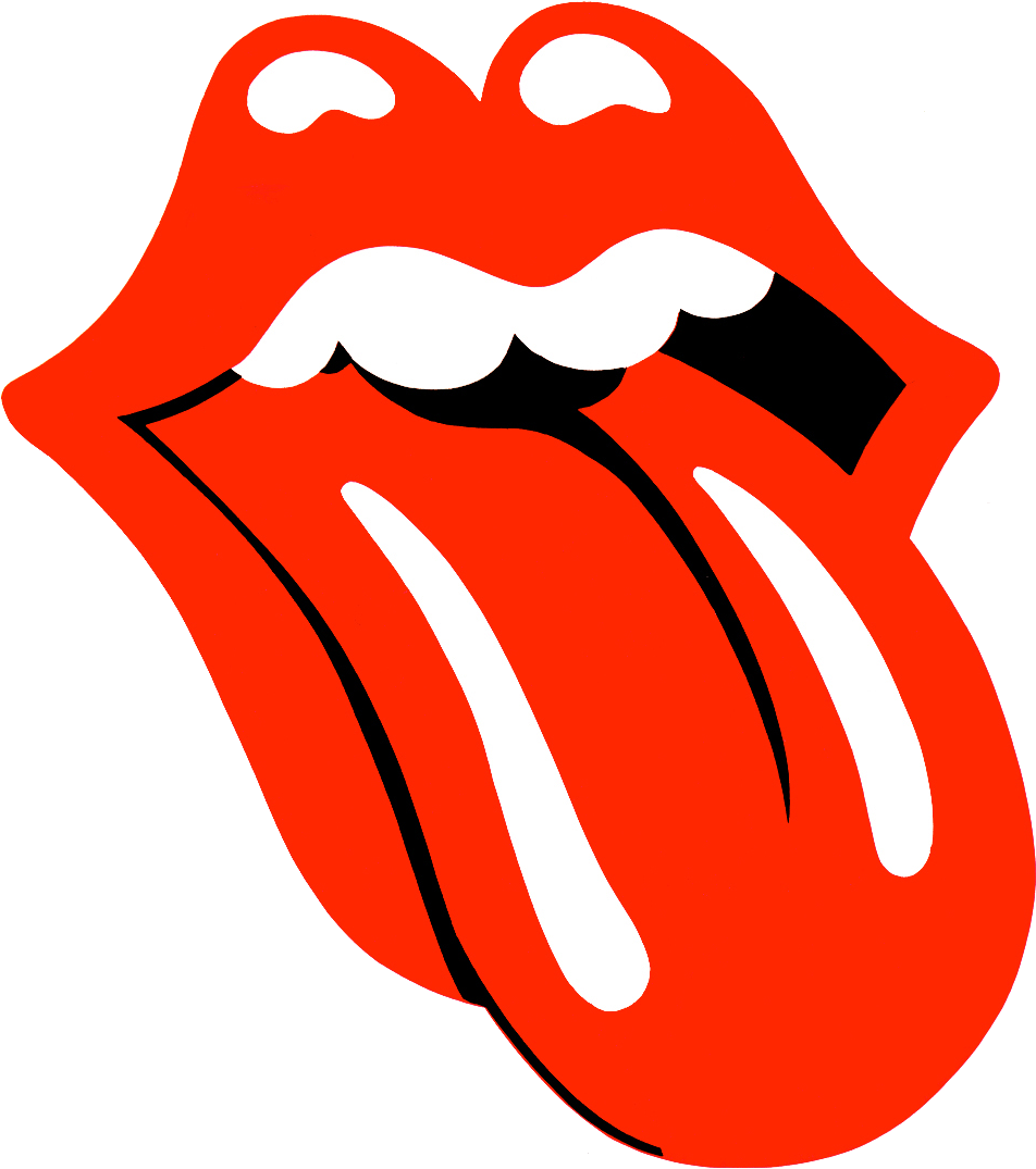 Banner Library Images For Rolling Stones Logo Lips - Rolling Stones Logo (1050x1242), Png Download