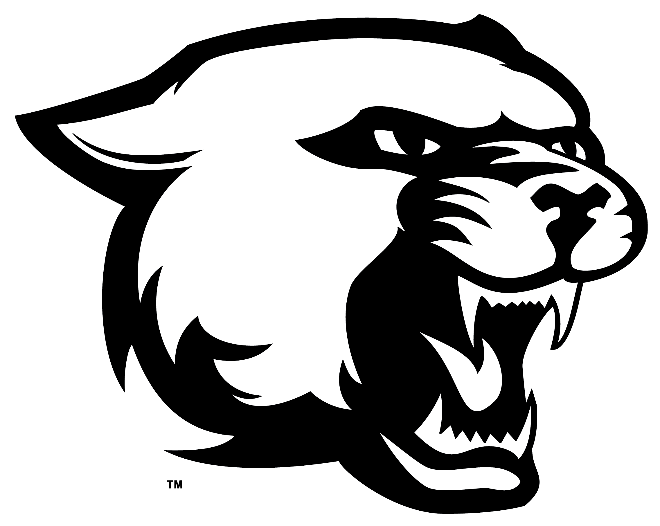 White Panther Logo Png Jpg Black And White Stock - Voice Of Sikkim Newspaper (3008x2550), Png Download