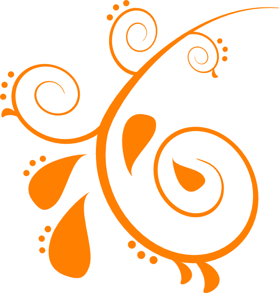 Vector Swirls Png - Paisley Clip Art (570x599), Png Download