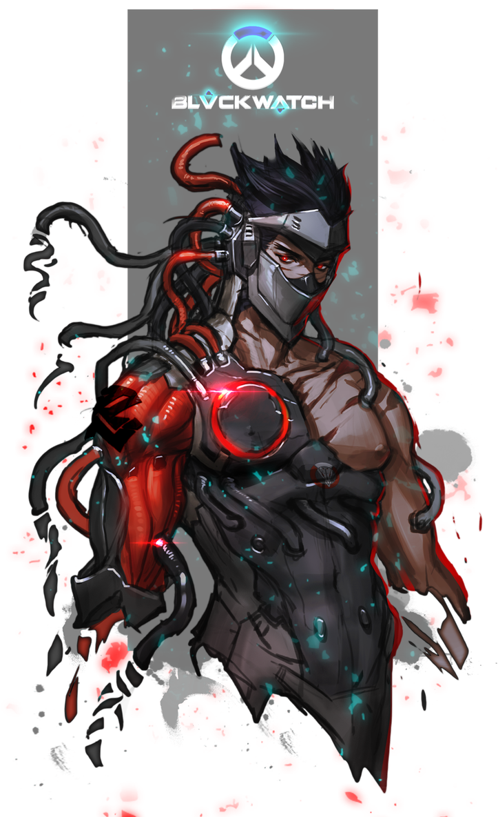 Genji Dark - Dark Genji (772x1200), Png Download