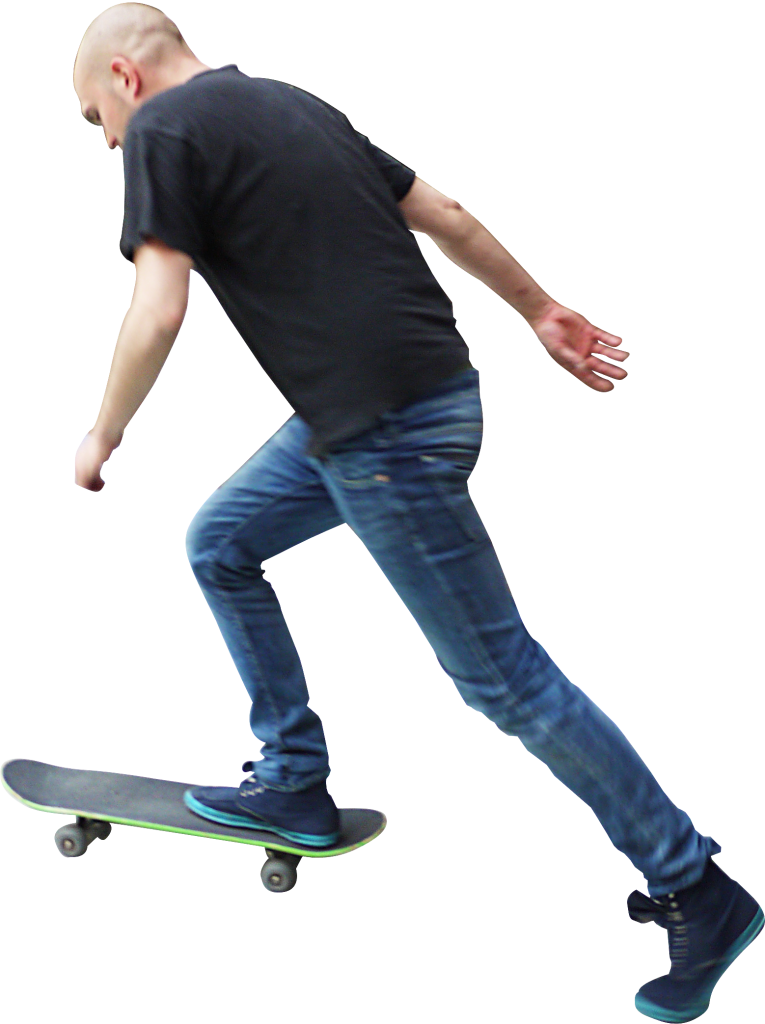 People Skating Png (765x1024), Png Download