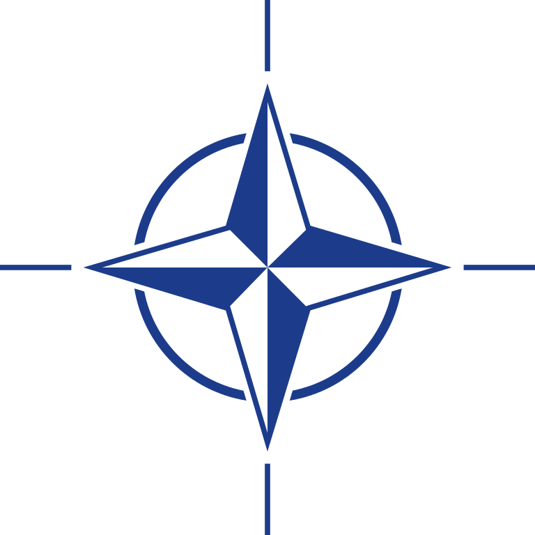 Blue Compass Rose - Nato Compass Rose (768x768), Png Download