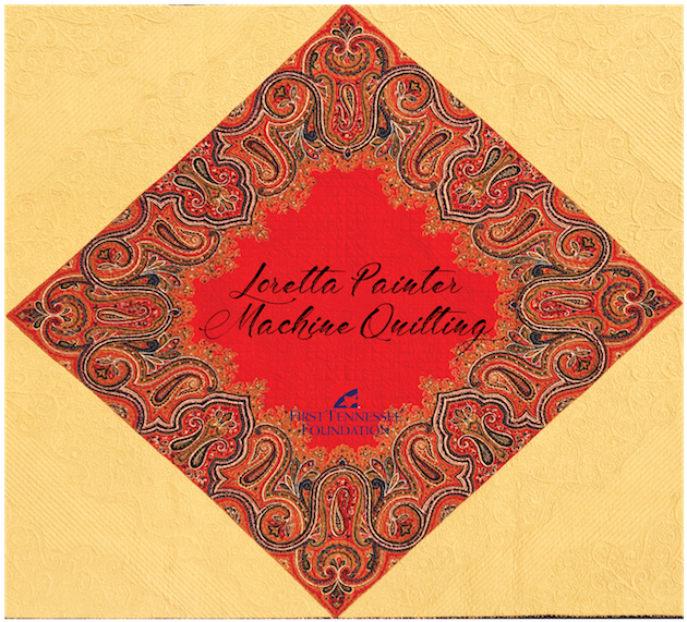 Lorettapainter - Machine Quilting (800x618), Png Download