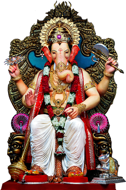 Ganesha Temple - Ganpati Images Hd Png (1024x768), Png Download