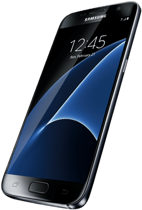Samsung Galaxy S7 - Samsung Galaxy S7 - 32 Gb - Black Onyx - Unlocked - (300x430), Png Download